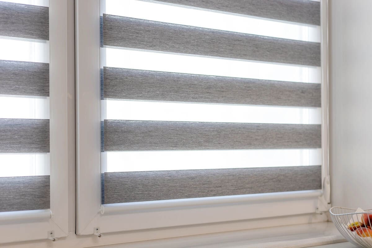 The South-Facing Windows Problem: Heat, Glare and Privacy – And How to Fix All Three 7 zebra blinds on house
