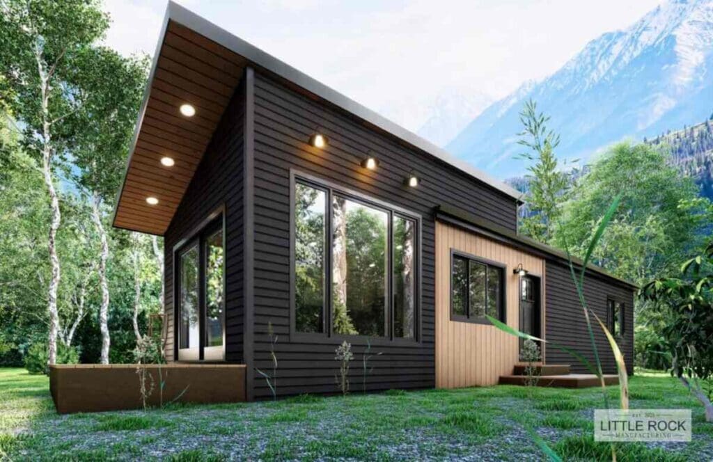 Tiny Homes in Alberta: A Collection of 10 Tiny and Small Prefab Builders 11 Avondale model - Little Rock mfg - small modular homes - Alberta, Canada