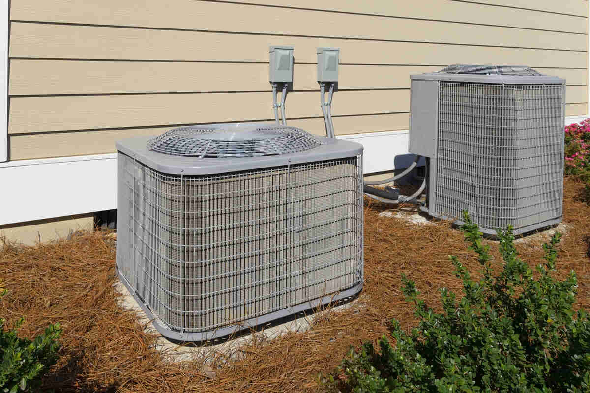 central air conditioner outdoor-compressor