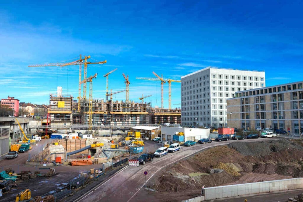 construction site - buildings