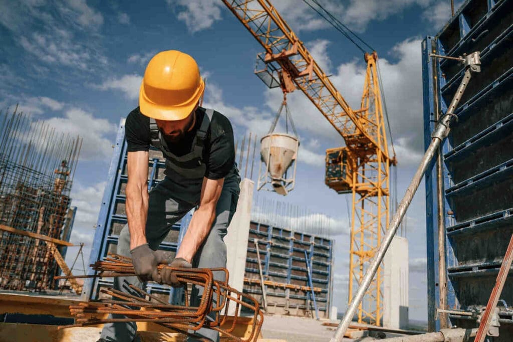 construction worker on site