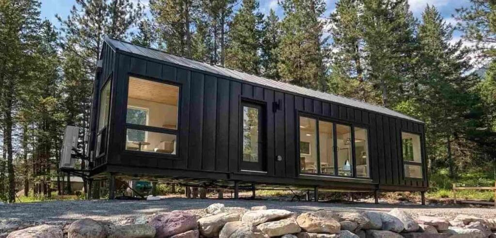 Tiny Homes in Alberta: A Collection of 10 Tiny and Small Prefab Builders 9 Mod Series tiny home, Alberta, Canada - Modern Modular