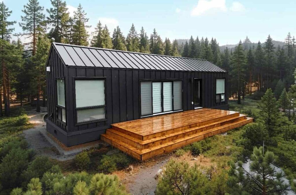 steel container home - modular, factory-built